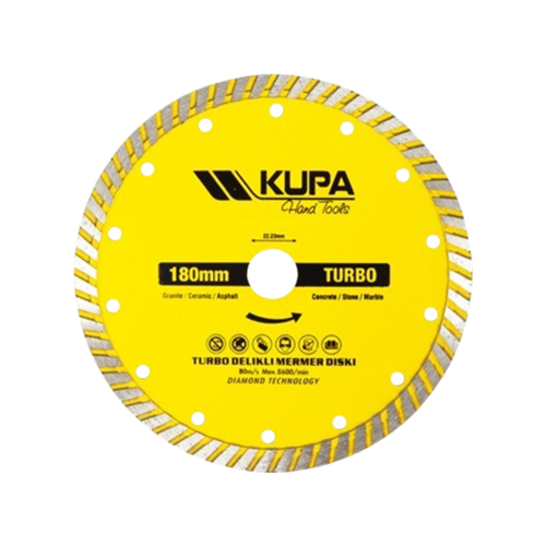 TURBO ELMAS KESİCİ 180 MM